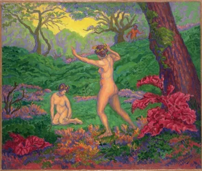 Faun a jaro, 1895